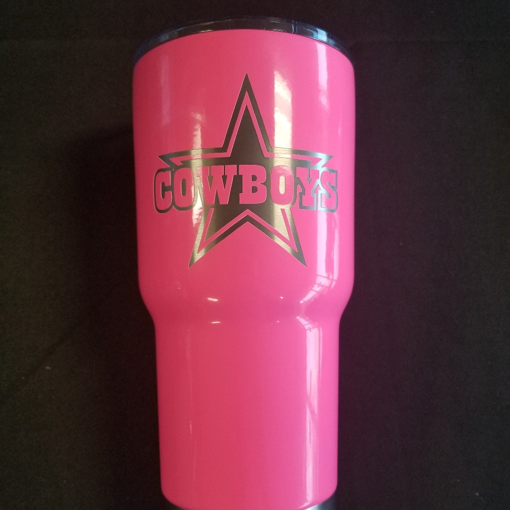 Custom Laser Engraved Tumbler